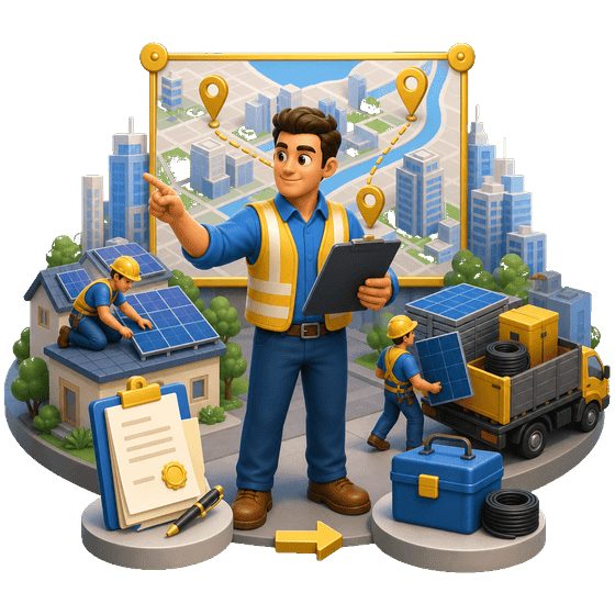 Manage contracts and crews